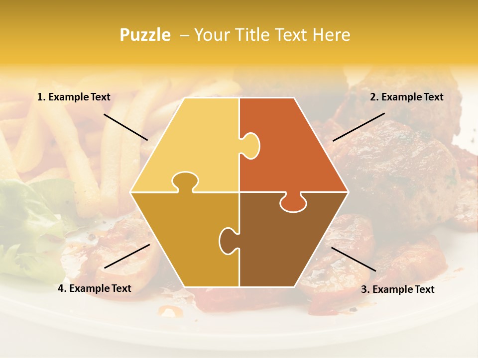 Potato Meal Meatball PowerPoint Template