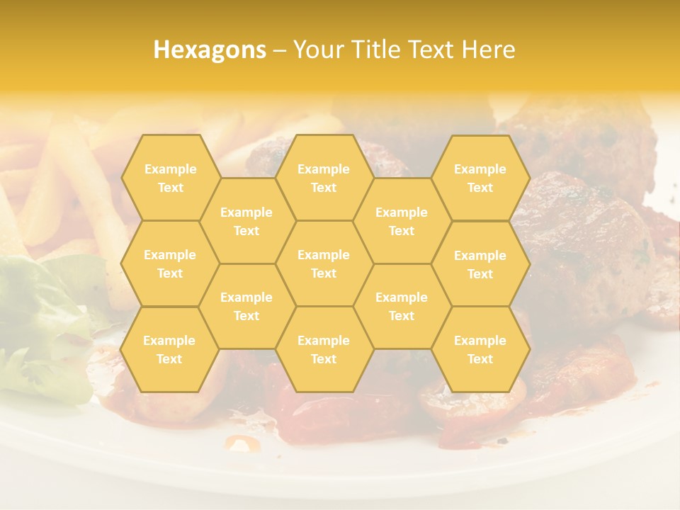 Potato Meal Meatball PowerPoint Template