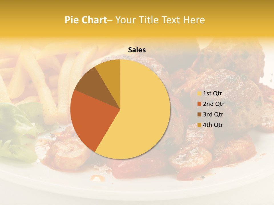 Potato Meal Meatball PowerPoint Template