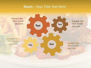 Potato Meal Meatball PowerPoint Template