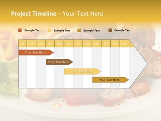 Potato Meal Meatball PowerPoint Template