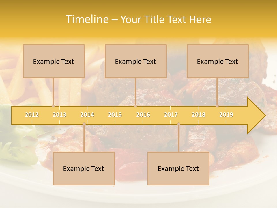 Potato Meal Meatball PowerPoint Template