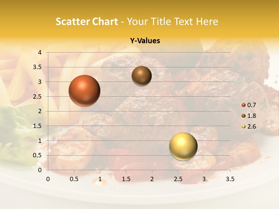 Potato Meal Meatball PowerPoint Template