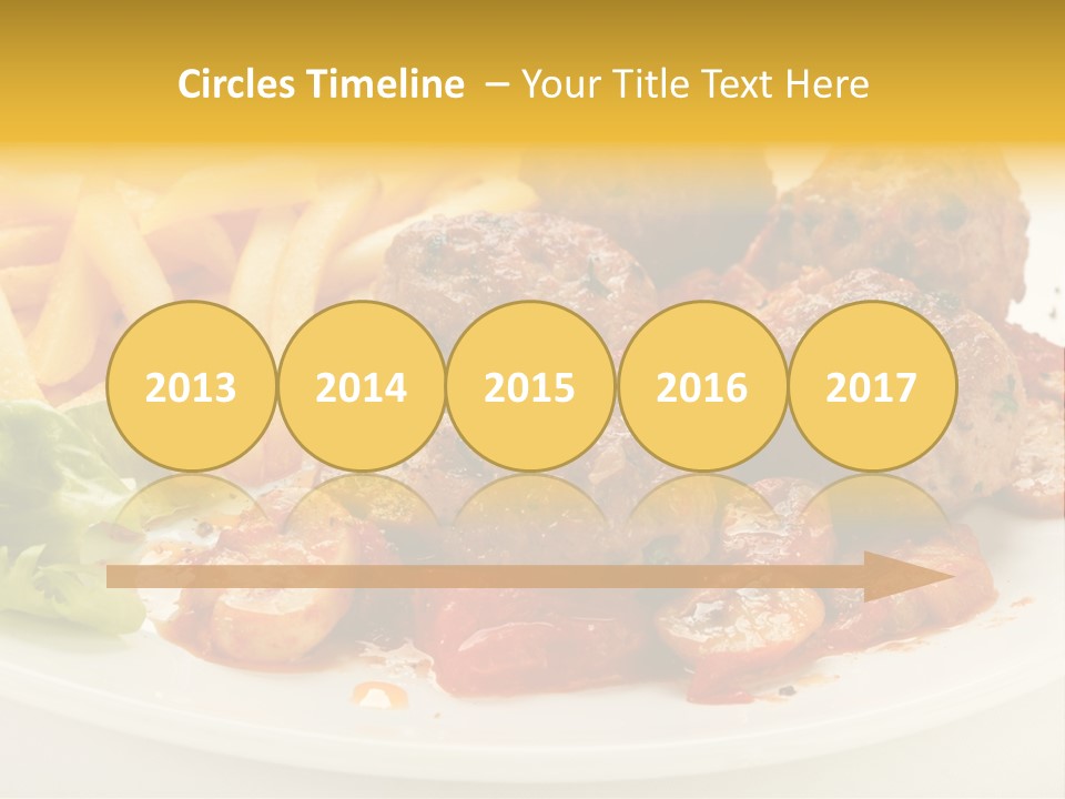 Potato Meal Meatball PowerPoint Template