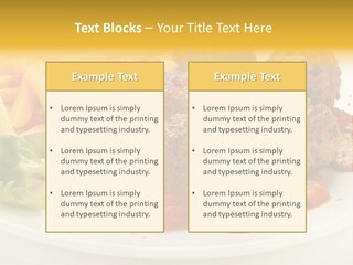 Potato Meal Meatball PowerPoint Template