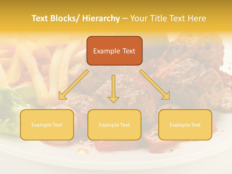 Potato Meal Meatball PowerPoint Template