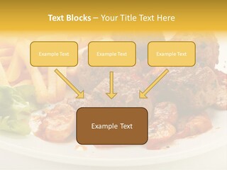 Potato Meal Meatball PowerPoint Template