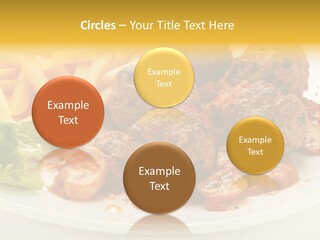 Potato Meal Meatball PowerPoint Template