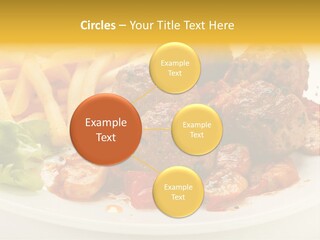 Potato Meal Meatball PowerPoint Template