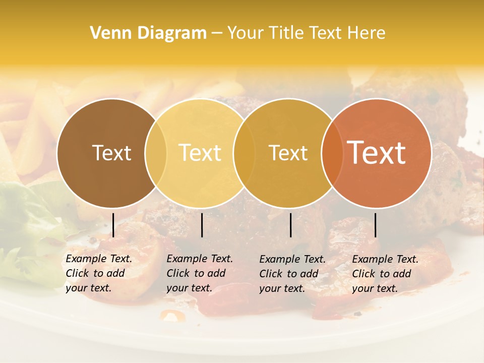 Potato Meal Meatball PowerPoint Template