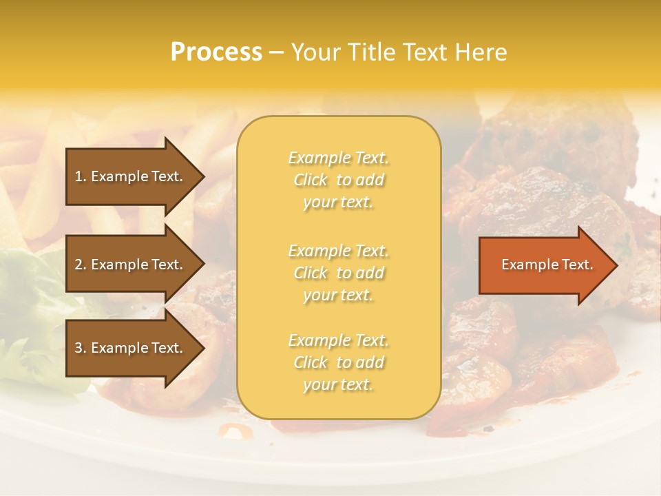Potato Meal Meatball PowerPoint Template