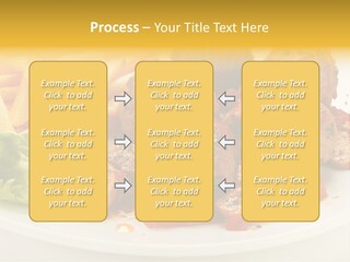 Potato Meal Meatball PowerPoint Template