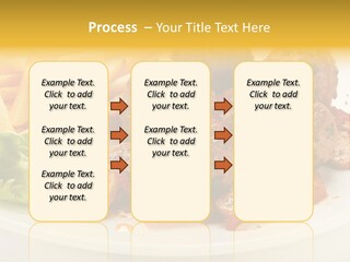 Potato Meal Meatball PowerPoint Template