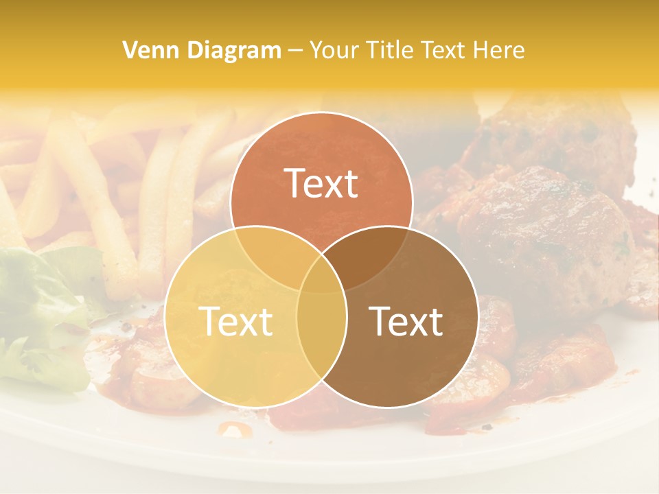 Potato Meal Meatball PowerPoint Template