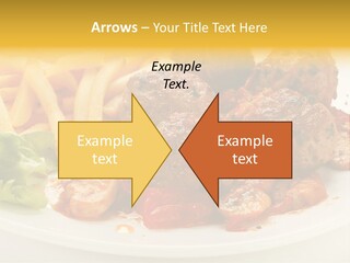 Potato Meal Meatball PowerPoint Template