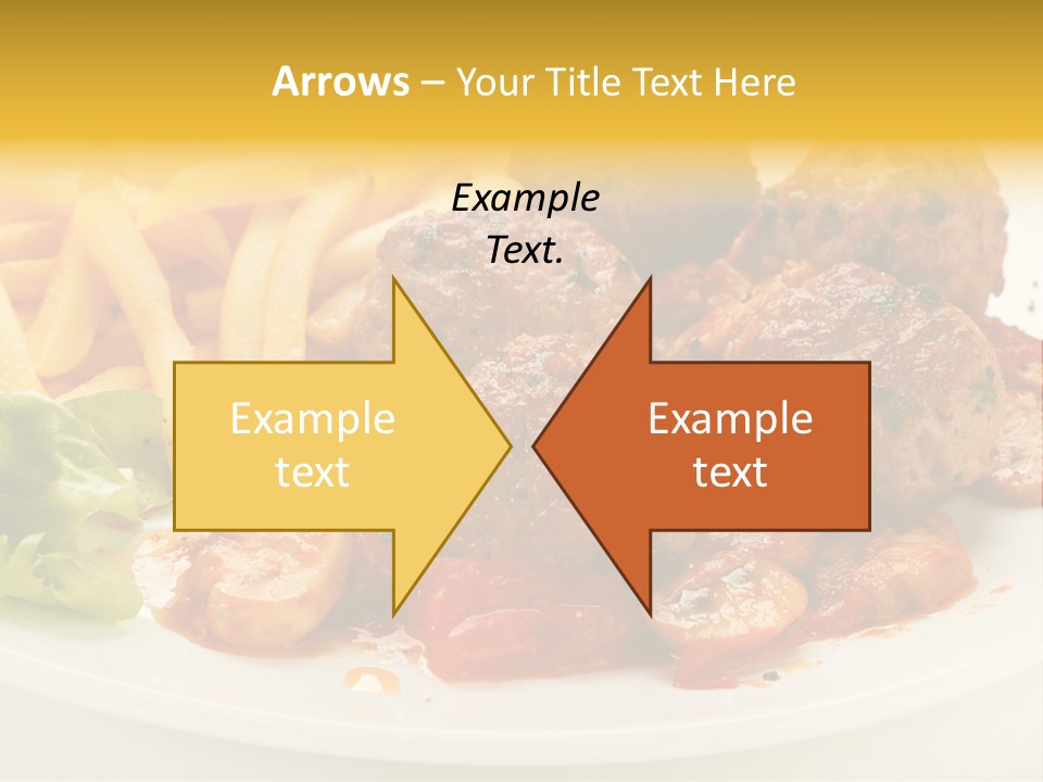 Potato Meal Meatball PowerPoint Template