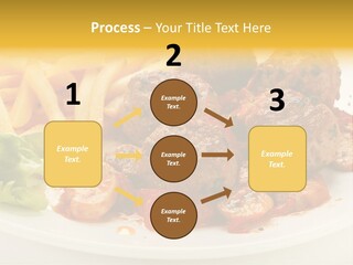 Potato Meal Meatball PowerPoint Template