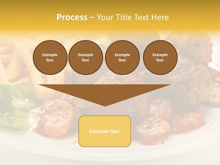Potato Meal Meatball PowerPoint Template