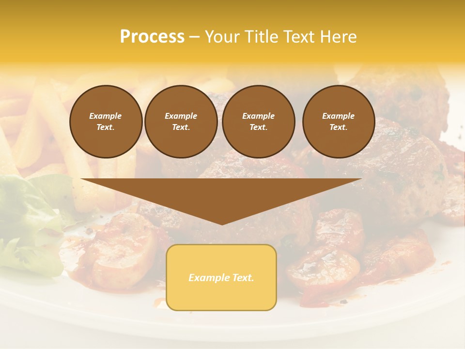 Potato Meal Meatball PowerPoint Template
