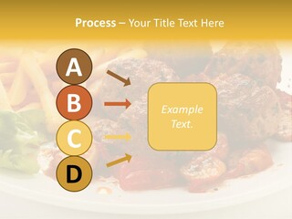 Potato Meal Meatball PowerPoint Template