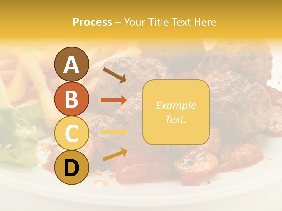 Potato Meal Meatball PowerPoint Template