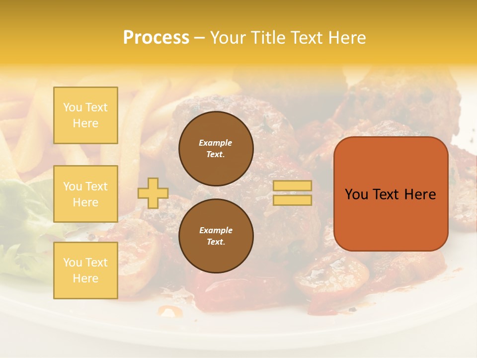 Potato Meal Meatball PowerPoint Template