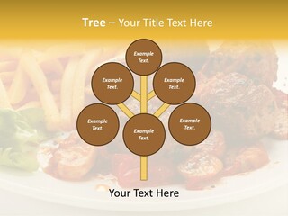 Potato Meal Meatball PowerPoint Template