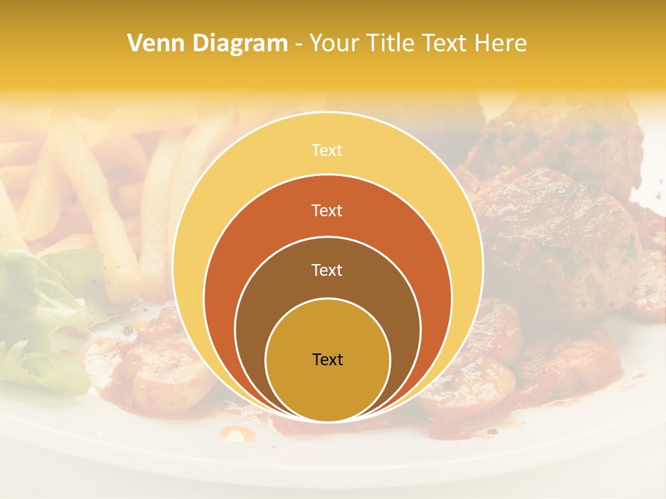 Potato Meal Meatball PowerPoint Template