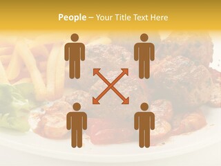 Potato Meal Meatball PowerPoint Template