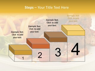 Potato Meal Meatball PowerPoint Template