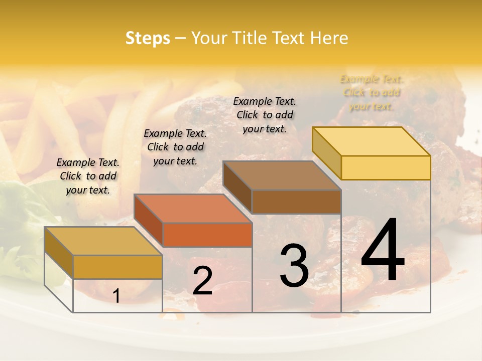 Potato Meal Meatball PowerPoint Template