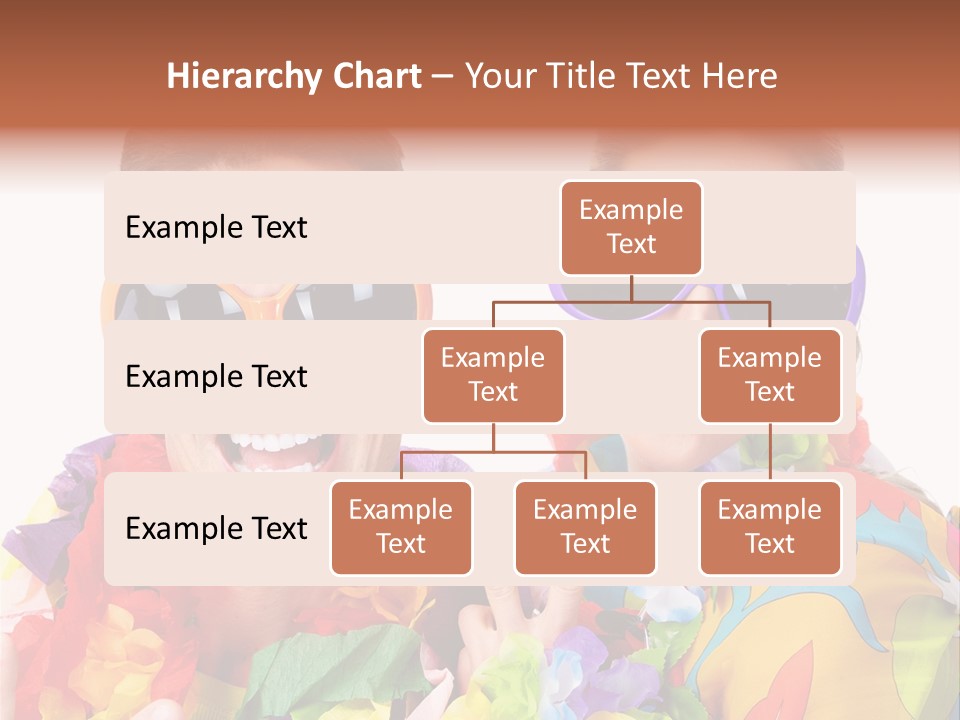 Group Round Girl PowerPoint Template