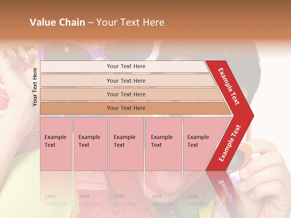 Happy Portrait Smiling PowerPoint Template
