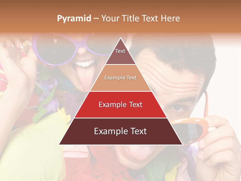 Happy Portrait Smiling PowerPoint Template