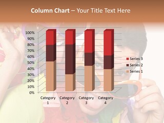 Happy Portrait Smiling PowerPoint Template