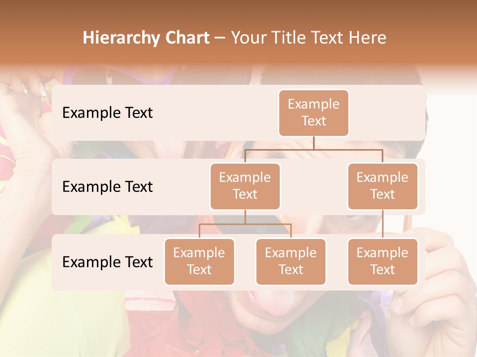 Happy Portrait Smiling PowerPoint Template