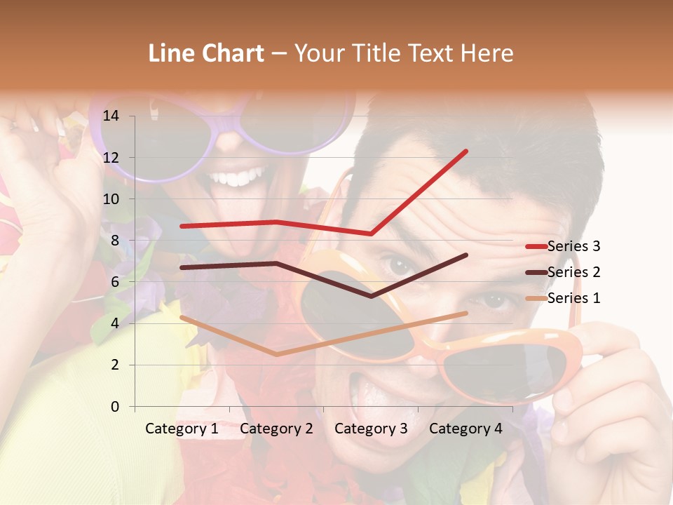 Happy Portrait Smiling PowerPoint Template