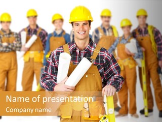 Manufactory Smile Factory PowerPoint Template