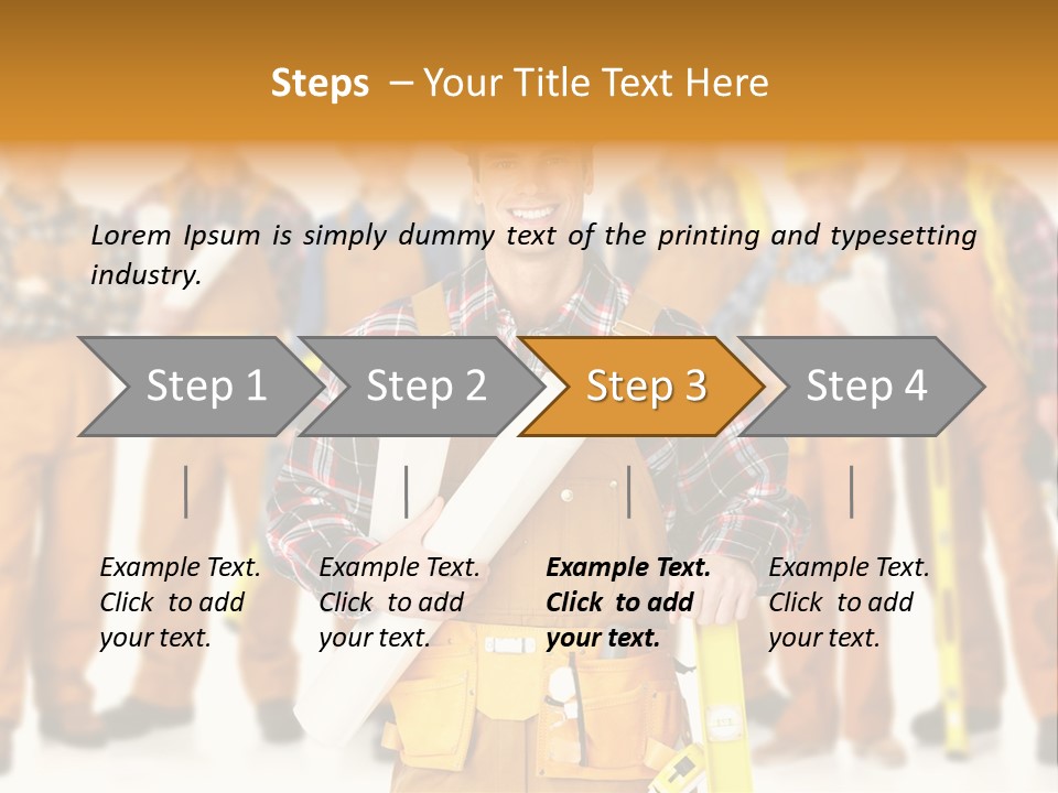 Manufactory Smile Factory PowerPoint Template
