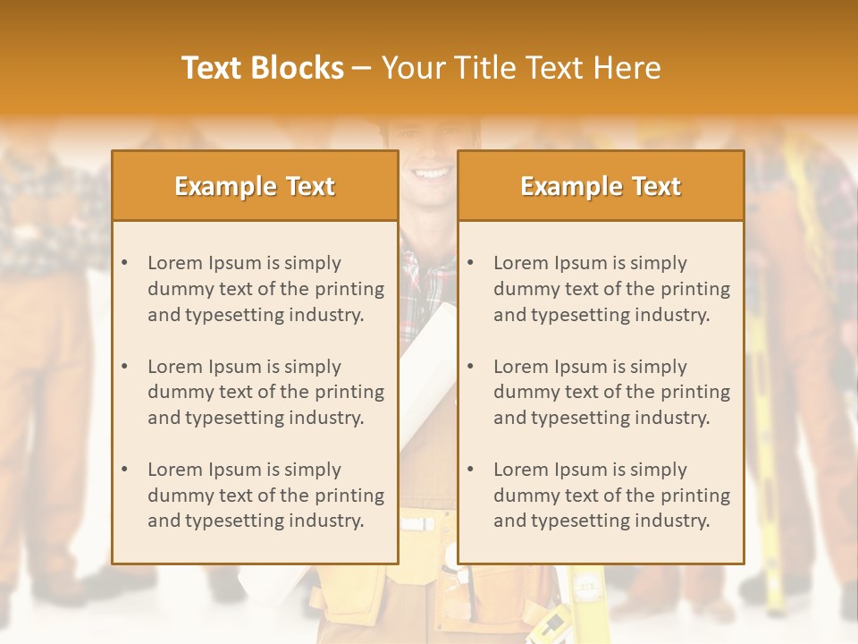 Manufactory Smile Factory PowerPoint Template