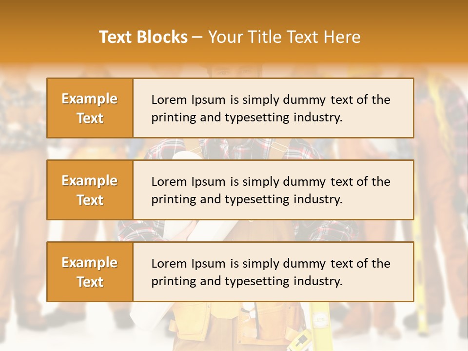 Manufactory Smile Factory PowerPoint Template