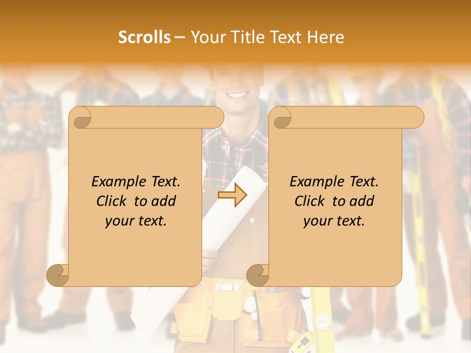 Manufactory Smile Factory PowerPoint Template