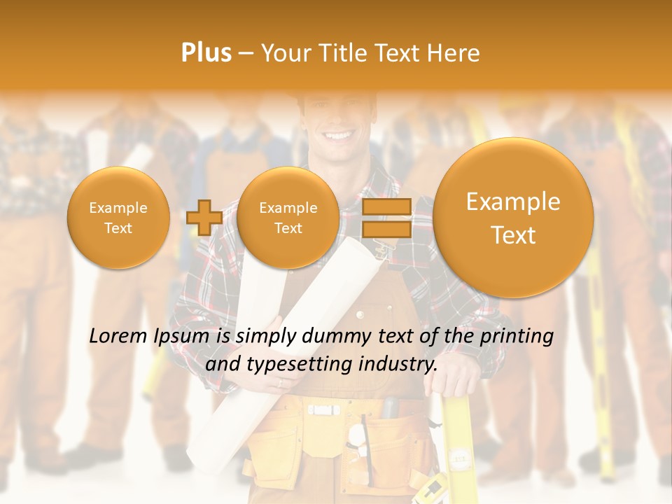 Manufactory Smile Factory PowerPoint Template