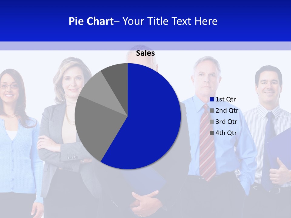 Girl Work Smile PowerPoint Template