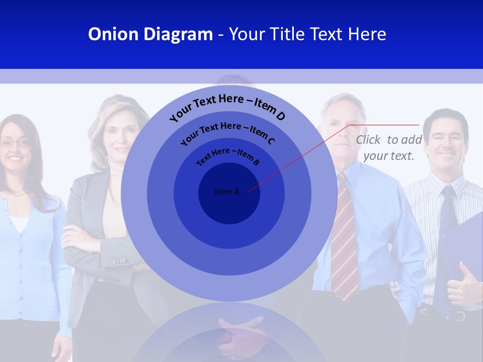 Girl Work Smile PowerPoint Template