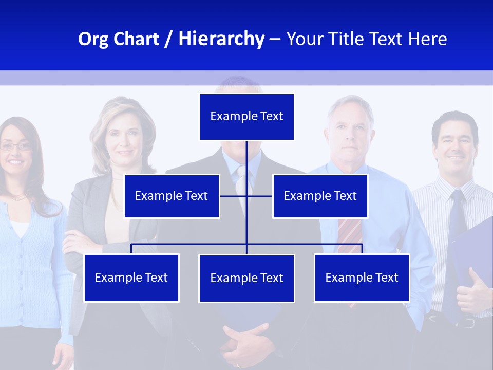 Girl Work Smile PowerPoint Template