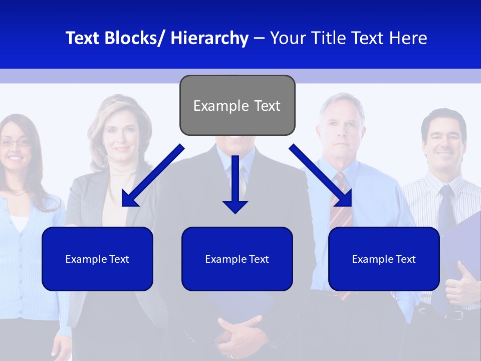 Girl Work Smile PowerPoint Template