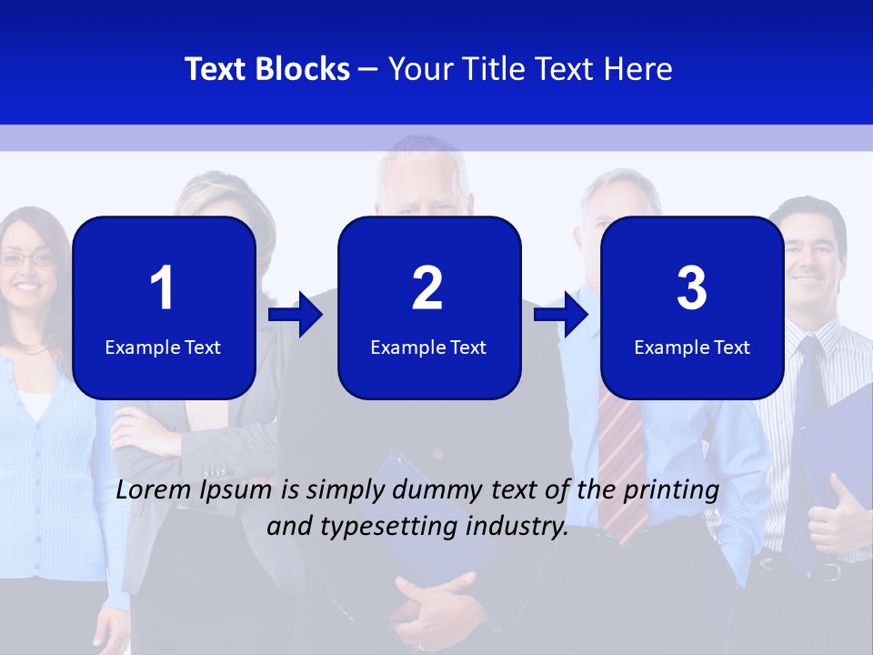 Girl Work Smile PowerPoint Template