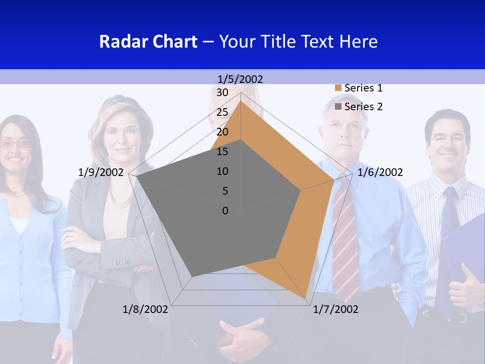 Girl Work Smile PowerPoint Template
