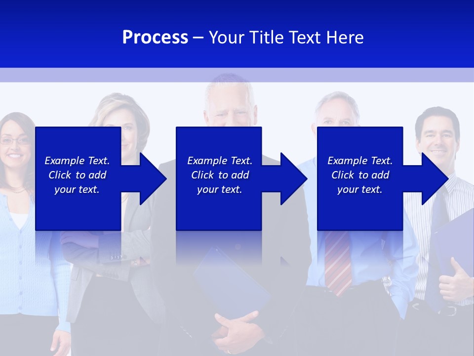 Girl Work Smile PowerPoint Template
